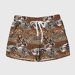 Женские шорты Шкуры Диких Животных