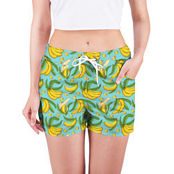 Шорты женские Banana pattern Summer Fashion 2022, цвет: 3D-принт — фото 2