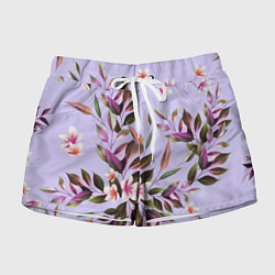 Женские шорты Цветы Вересковый Сад