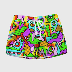 Женские шорты Psychedelic acid