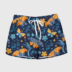 Шорты женские Весенняя ночь, цвет: 3D-принт