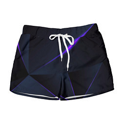 Женские шорты Geometry stripes neon stiil