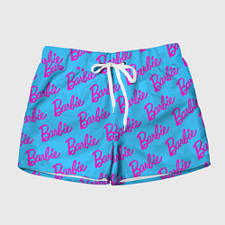 Шорты женские Barbie pattern, цвет: 3D-принт