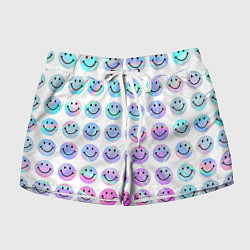 Женские шорты Smiley holographic