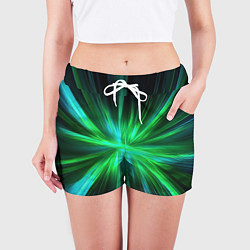 Шорты женские Green light, цвет: 3D-принт — фото 2