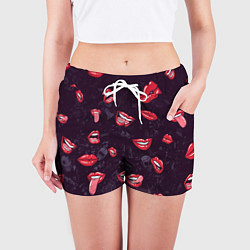 Шорты женские Магия улыбки, цвет: 3D-принт — фото 2