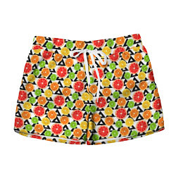 Женские шорты Citrus pattern