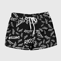 Женские шорты Paramore alllogo