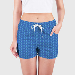 Шорты женские Зигзаг с уголочкам, цвет: 3D-принт — фото 2