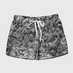 Женские шорты Кудрявая шерсть баранов