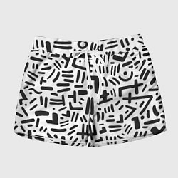 Женские шорты Паттерн линиями