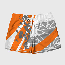 Шорты женские Racing texture, цвет: 3D-принт