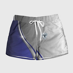 Шорты женские Tesla abstraction auto, цвет: 3D-принт