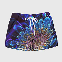 Женские шорты Оптический цветок узор