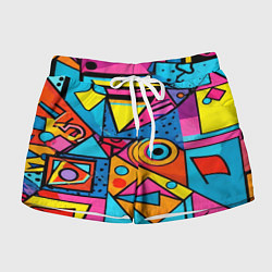 Женские шорты Кислая геометрия