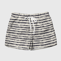 Женские шорты Тёмные полосы на светлом