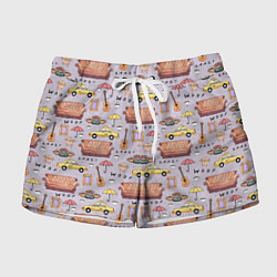 Женские шорты Друзья - паттерн