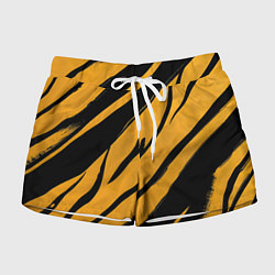 Женские шорты Тигровый раскрас