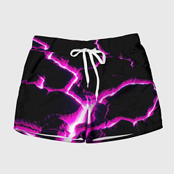 Женские шорты Color pink black