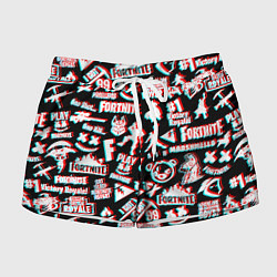 Женские шорты Fortnite glitch game