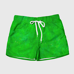 Шорты женские Свет зелёного фонаря, цвет: 3D-принт