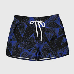 Шорты женские Triangles with dots, цвет: 3D-принт