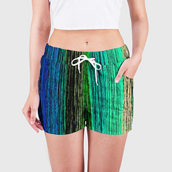 Шорты женские Цветовая палитра, цвет: 3D-принт — фото 2