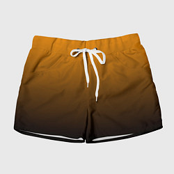 Женские шорты Orange gradient