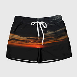 Женские шорты Закат на плато