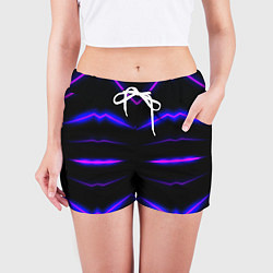 Шорты женские Color multicoloured neon, цвет: 3D-принт — фото 2