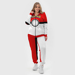 Женский 3D-костюм Покеболл 3, цвет: 3D-красный — фото 2