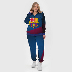 Женский 3D-костюм FCB Barcelona, цвет: 3D-синий — фото 2