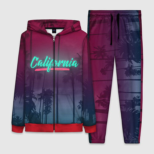 Женский костюм California / 3D-Красный – фото 1