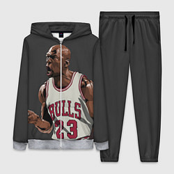 Женский 3D-костюм Bulls 23: Jordan, цвет: 3D-меланж