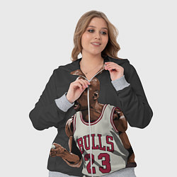 Женский 3D-костюм Bulls 23: Jordan, цвет: 3D-меланж — фото 2