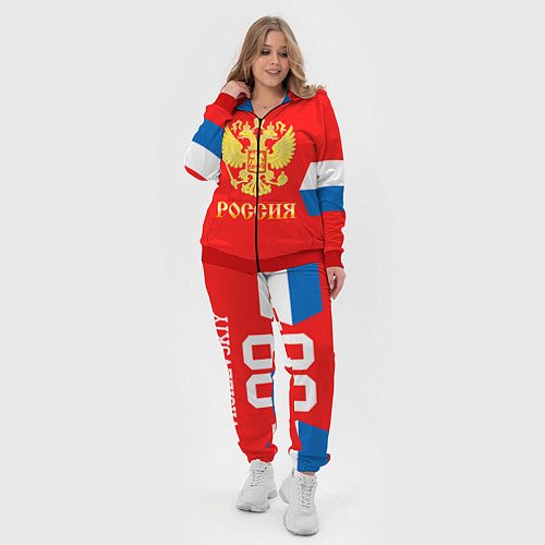 Женский костюм Сборная РФ: #88 VASILEVSKIY / 3D-Красный – фото 4