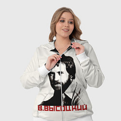 Женский 3D-костюм Высоцкий, цвет: 3D-белый — фото 2