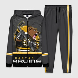 Женский 3D-костюм Boston Bruins, цвет: 3D-черный