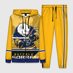 Женский 3D-костюм Buffalo Sabres, цвет: 3D-синий