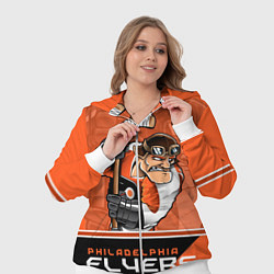 Женский 3D-костюм Philadelphia Flyers, цвет: 3D-белый — фото 2