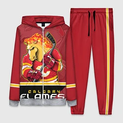 Женский 3D-костюм Calgary Flames, цвет: 3D-меланж