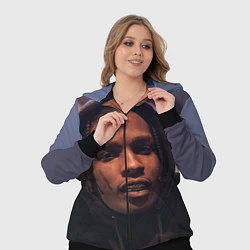 Женский 3D-костюм ASAP Rocky: Black Hip-Hop, цвет: 3D-черный — фото 2