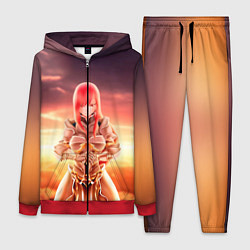 Женский 3D-костюм Fairy Tail, цвет: 3D-красный