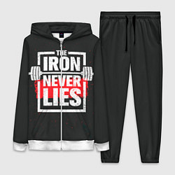 Женский 3D-костюм The iron never lies, цвет: 3D-белый