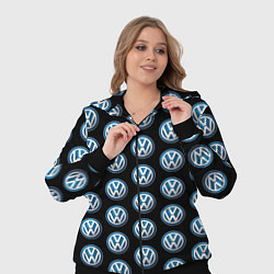 Женский 3D-костюм Volkswagen, цвет: 3D-черный — фото 2