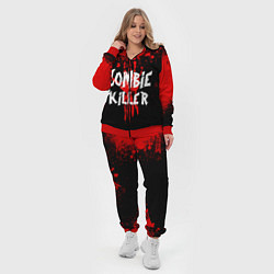 Женский 3D-костюм Zombie Killer, цвет: 3D-красный — фото 2
