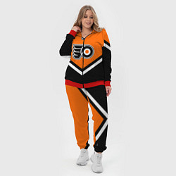 Женский 3D-костюм NHL: Philadelphia Flyers, цвет: 3D-красный — фото 2