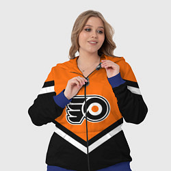 Женский 3D-костюм NHL: Philadelphia Flyers, цвет: 3D-синий — фото 2