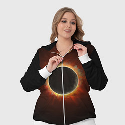 Женский 3D-костюм Солнечное затмение, цвет: 3D-белый — фото 2