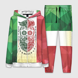 Женский 3D-костюм Мексика, цвет: 3D-белый